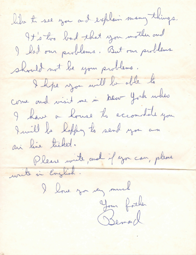 BO Letter to Victoria 01271982 Page Two